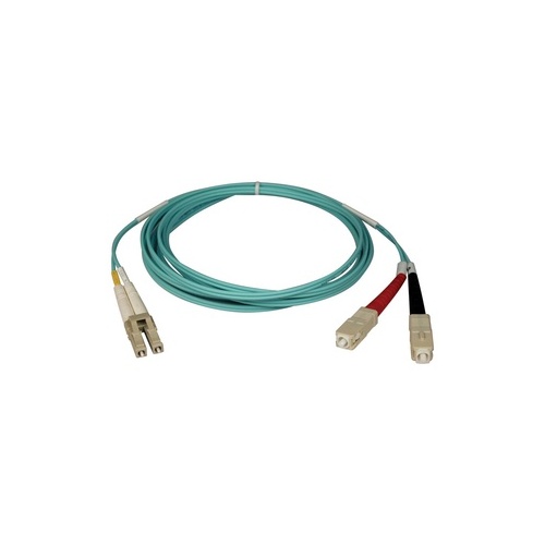 Tripp Lite 10m Mmf 50 Om3 Fiber Cable Lc/sc Aqua (N81610M)