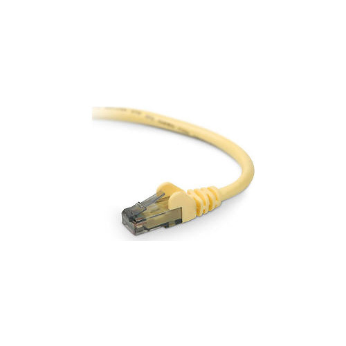 Belkin Cat6 Patch Cable Rj45m/rj45m 4ft Yellow (A3L98004YLWS)