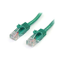 StarTech 15ft Green Snagless Cat5 Utp Patch Cable (45PATCH15GN)