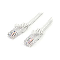 StarTech 15ft White Snagless Cat5 Utp Patch Cable (45PATCH15WH)