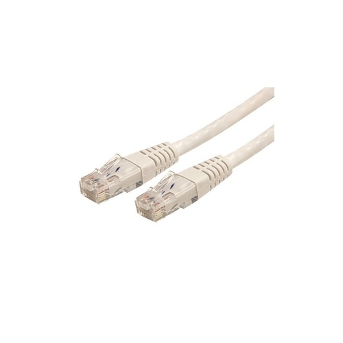 StarTech 5ft Cat6 Ethernet Cable White Cat 6 Poe (C6PATCH5WH)