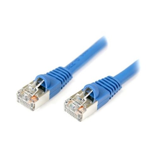 StarTech 7ft Blue Shielded Cat5e Patch Cable (S45PATCH7BL)