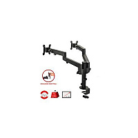 SIIG Dual Articulating Monitor Desk Mount 30 (CEMT3E11S1)