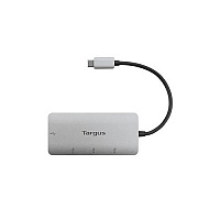 Targus Usb-c To 4-port Usb-a Hub Silver (ACH226BT)