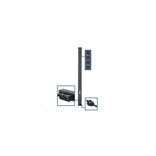 Tripp Lite Pdu 12 5-15/20r L5-30p 10ft Cord 36in 0u (PDUV3036)