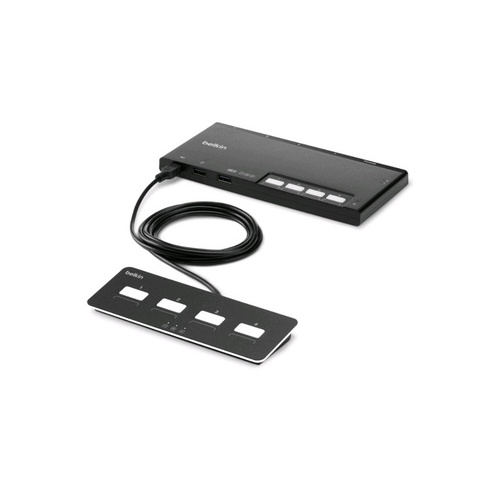 Belkin Mdlr 4-pt 1 Hd Base Skvm W/rmt Pp4.0 (F1DN104MODBA4)