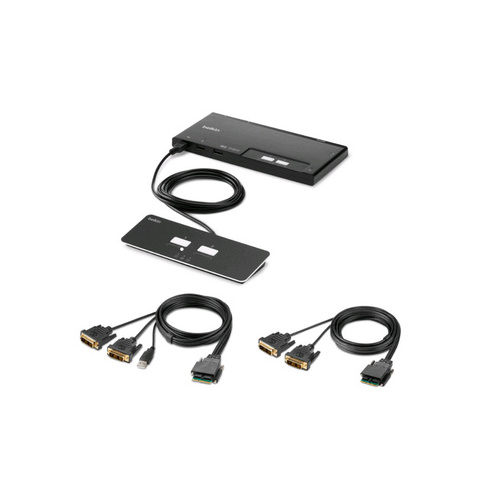 Belkin Mdlr 2-pt 2 Hd Dvi Skvm W/rmt Pp4.0 (F1DN202MODDD4)