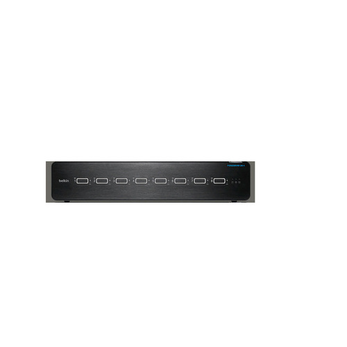Belkin 8 Pt 1 Hd Dp/hdmi Unvl Skvm W/cac Pp4.0 (F1DN108KVMUN4)