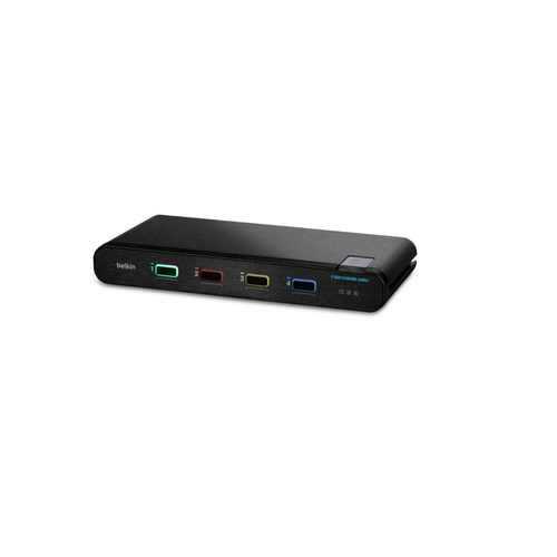 Belkin 2 Pt 2 Hd Dp/hdmi Unvl Skvm Wo/cac Pp4.0 (F1DN202KVMUNN4)