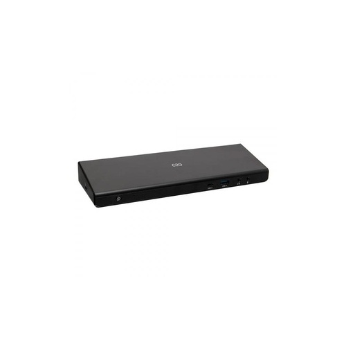 C2G 4k Usb C Triple Monitor Dock - Hdmi, Dp, Ethernet, 3.5mm & 85w (C2G54535)