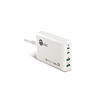SIIG Dual Usb-c Pd & Qc 3.0 Charger White (ACPW1P11S1)