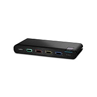 Belkin 4 Pt 1 Hd Dp/hdmi Unvl Skvm W/cac Pp4.0 (F1DN104KVMUN4)