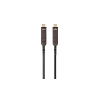 Monoprice Slimrun Av Usb 3.1 Type-c To Type-c Video-only Cable_ 30ft_ 4k@60hz_ Fiber Optic_ Aoc (38578)