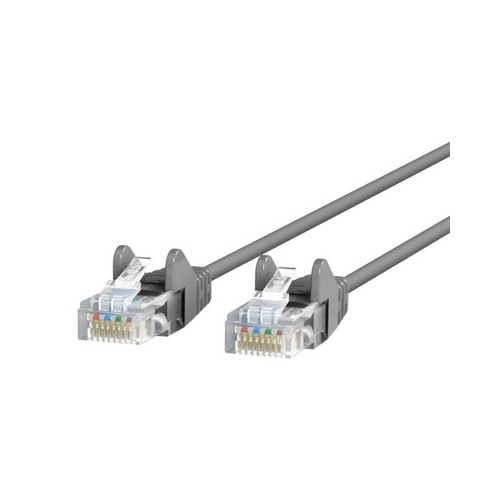 Belkin Cat6 Slim 28awg Cable -gray -12ft (CE001B12S)