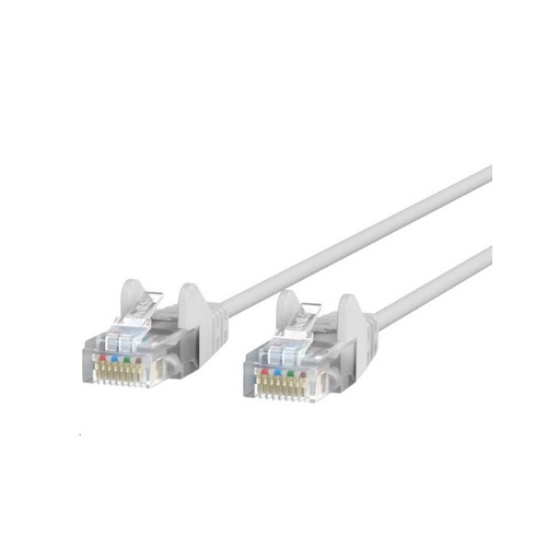 Belkin Cat6 Slim 28awg Cable -white-14ft (CE001B14WHTS)