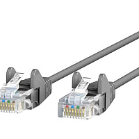 Belkin Cat6 Slim 28awg Cable -gray -20ft (CE001B20S)
