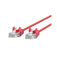 Belkin Cat6 Slim 28awg Cable - Red -25ft (CE001B25REDS)
