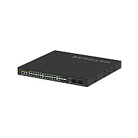 NETGEAR Av Line M4250-26g4f-poe++ 24x1g Ultra90 Poe++ 802.3bt 1,440w 2x1g And 4xsfp Managed Switch (GSM4230UP100NAS)