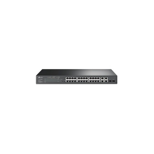 TP-Link Jetstream 24-port 10/100mbps + 4-port Gigabit Smart Switch With 24-port Poe+ (TLSL2428P)