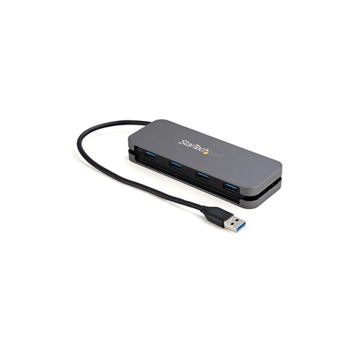 StarTech 4 Port Usb 3.0 Hub 5gbps 4a - 11in Cable (HB30AM4AB)