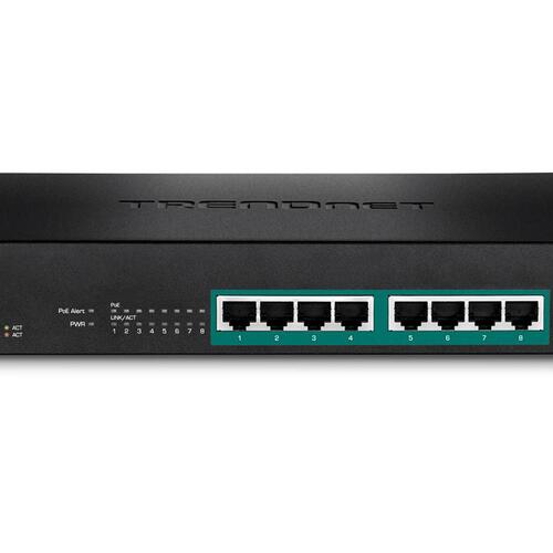 Trendnet 8-port Gigabit Full Power Poe+ Switch (TPETG80F)