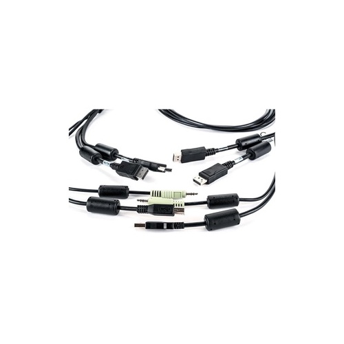 Vertiv Cable, 2-displayport/1-usb/1-audio, 6ft (CBL0106)