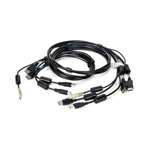 Vertiv Cable, 2-displayport/2-usb/1-audio, 6ft (CBL0108)