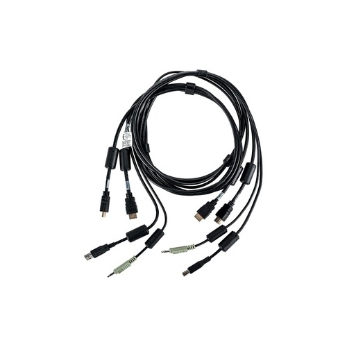 Vertiv Cable Assy, 2-hdmi/1-usb/1-audio, 10ft (CBL0115)