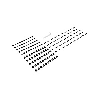 Vertiv M6 Cage Nuts, Screws Qty 50 (VRA5000)