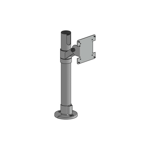 Spacepole Angled 75/100 Vesa Mount- 400mm Pole Blk (SPV1101FX02)