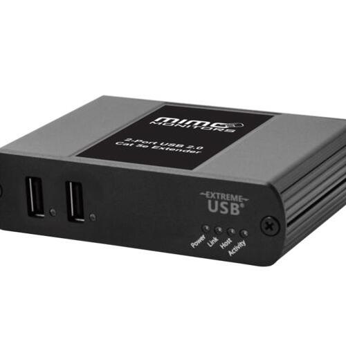 Mimo Monitors Usb Extender System That Delivers Power To Remote Hub Over Cat 5 Extension Link Simplifying Installation And Eliminating The Need For Ac Power Close T (USB102NA)