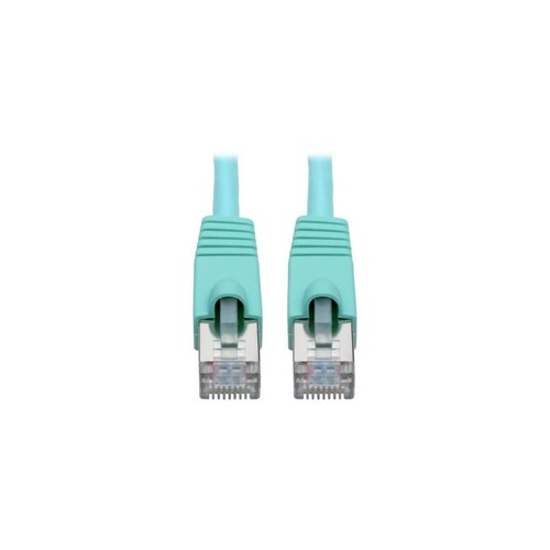 Tripp Lite Cat6a Snagless Shielded 10g Poe Aqua 5ft (N262005AQ)