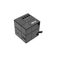Tripp Lite Surge Protector Cube 3-outlet 6 Usb-a (TLP366CUBEUSBB)