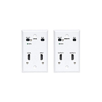 Tripp Lite Hdmi Cat6 Ext Kit Wallplate Dual Output (B127A2A1FHFH)