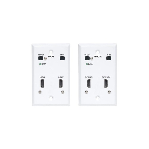 Tripp Lite Hdmi Cat6 Ext Kit Wallplate Dual Output (B127A2A1FHFH)