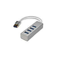 Rocstor Portable 4 Port Superspeed Mini Usb 3.0 (Y10A216S1)