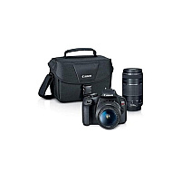Canon Eos Rebel T7 18-55mm + 75-300mm (2727C021)