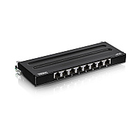 Trendnet 8-port Cat6a Shielded Wall Mount Pp (TCP08C6AS)