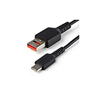 StarTech 3ft Usb-a To Usb-c Secure Charging Cable (USBSCHAC1M)