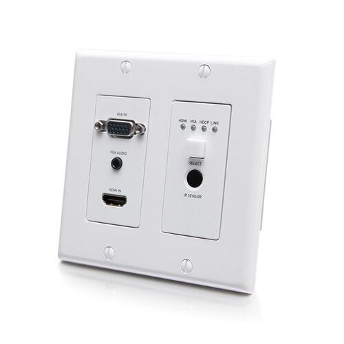 C2G Hdbaset + Vga, 3.5mm Transmitter (C2G30017)