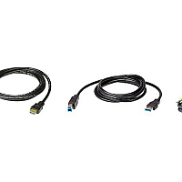 Aten 6inch Usb2.0 Hdmi Kvm Cable - Cs18208 / Cs18216 (2L7D02UHX3)