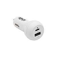 Tripp Lite Usb Car Charger Dual-port Usb C 18w, Usb (U280C0230WK)