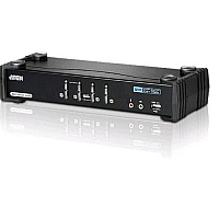 Aten 4-port Dual-link Dvi Kvmp With Usb 2.0 And 2.1 Audio Support (CS1784ART)