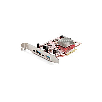 StarTech 4port Usb Pcie Card 10gbps Usb 3.1 2c/2a (PEXUSB312A2C2V)