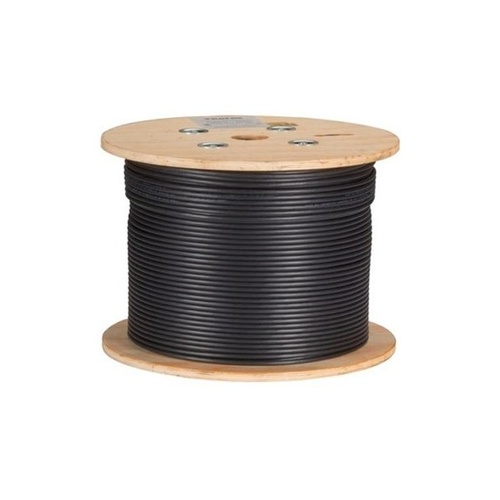 Black Box Cat6a 650-mhz Stranded Ethernet Bulk Cable - Unshielded (utp), Cm Pvc, Poe, Black, 1000-ft. (304.8-m) Spool, Gsa, Taa (C6ABC50STRBK1000)