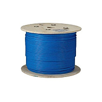 Black Box Cat6a 650-mhz Stranded Ethernet Bulk Cable - Unshielded (utp), Cm Pvc, Poe, Blue, 1000-ft. (304.8-m) Spool, Gsa, Taa (C6ABC50STRBL1000)