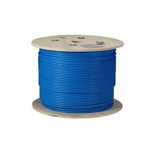 Black Box Cat6a 650-mhz Stranded Ethernet Bulk Cable - Unshielded (utp), Cm Pvc, Poe, Blue, 1000-ft. (304.8-m) Spool, Gsa, Taa (C6ABC50STRBL1000)