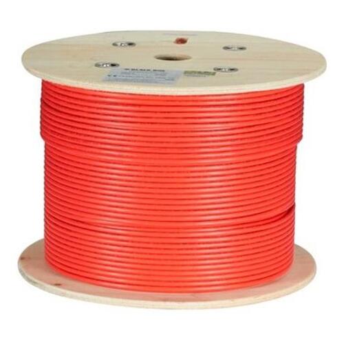 Black Box Cat6a 650-mhz Stranded Ethernet Bulk Cable - Unshielded (utp), Cm Pvc, Poe, Red, 1000-ft. (304.8-m) Spool, Gsa, Taa (C6ABC50STRRD1000)