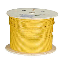 Black Box Cat6a 650-mhz Stranded Ethernet Bulk Cable - Unshielded (utp), Cm Pvc, Poe, Yellow, 1000-ft. (304.8-m) Spool, Gsa, Taa (C6ABC50STRYL1000)