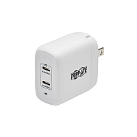 Tripp Lite 2-port Usb-c Wall Charger Gan 40w Pd 3.0 (U280W0240C2G)
